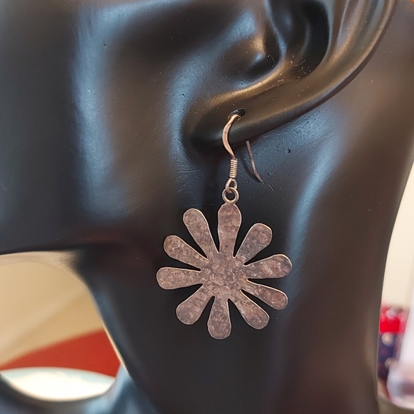 Gorgeous vintage sterling earrings - Picture 5 of 10